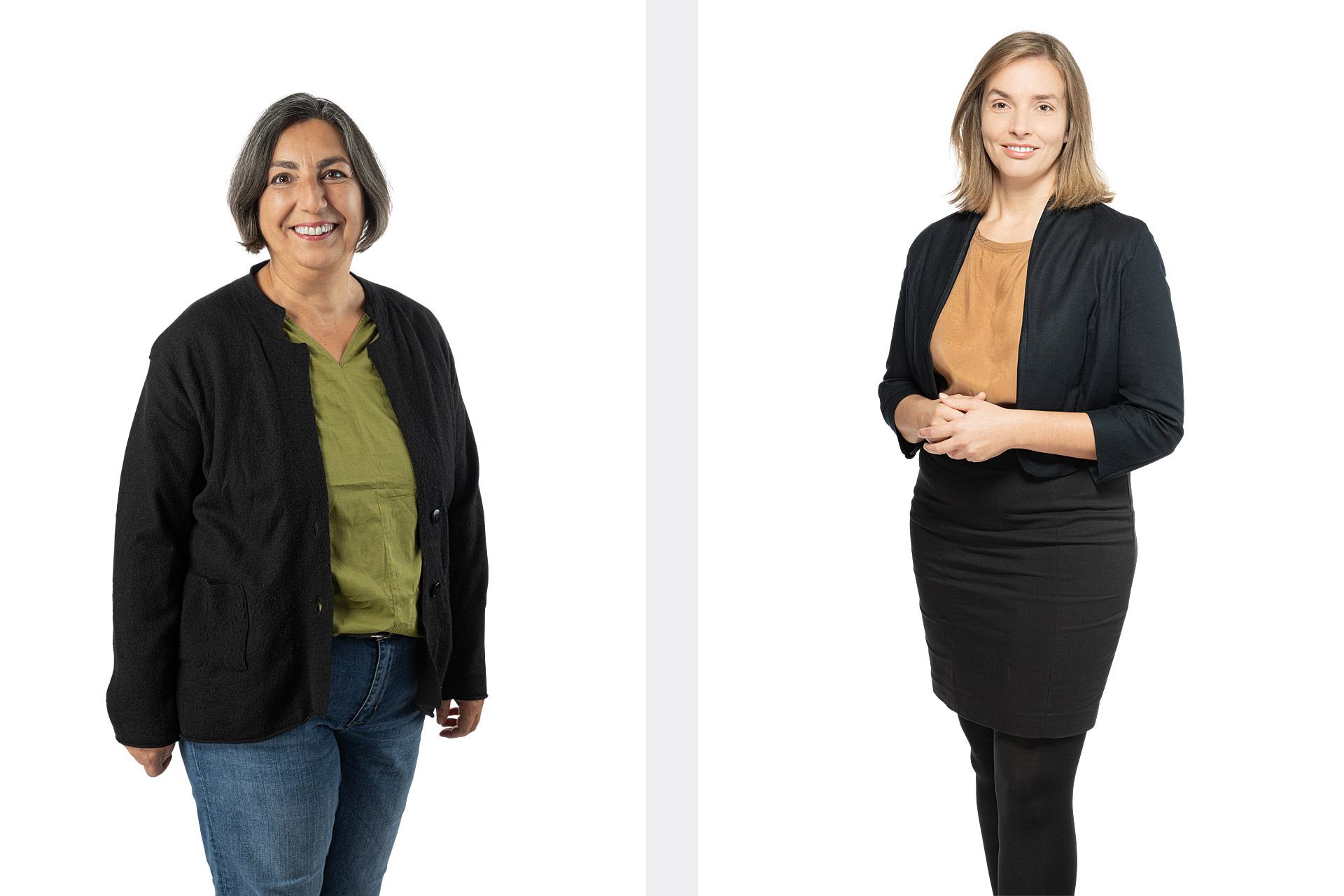 Guelseren Demirel und Laura Weber