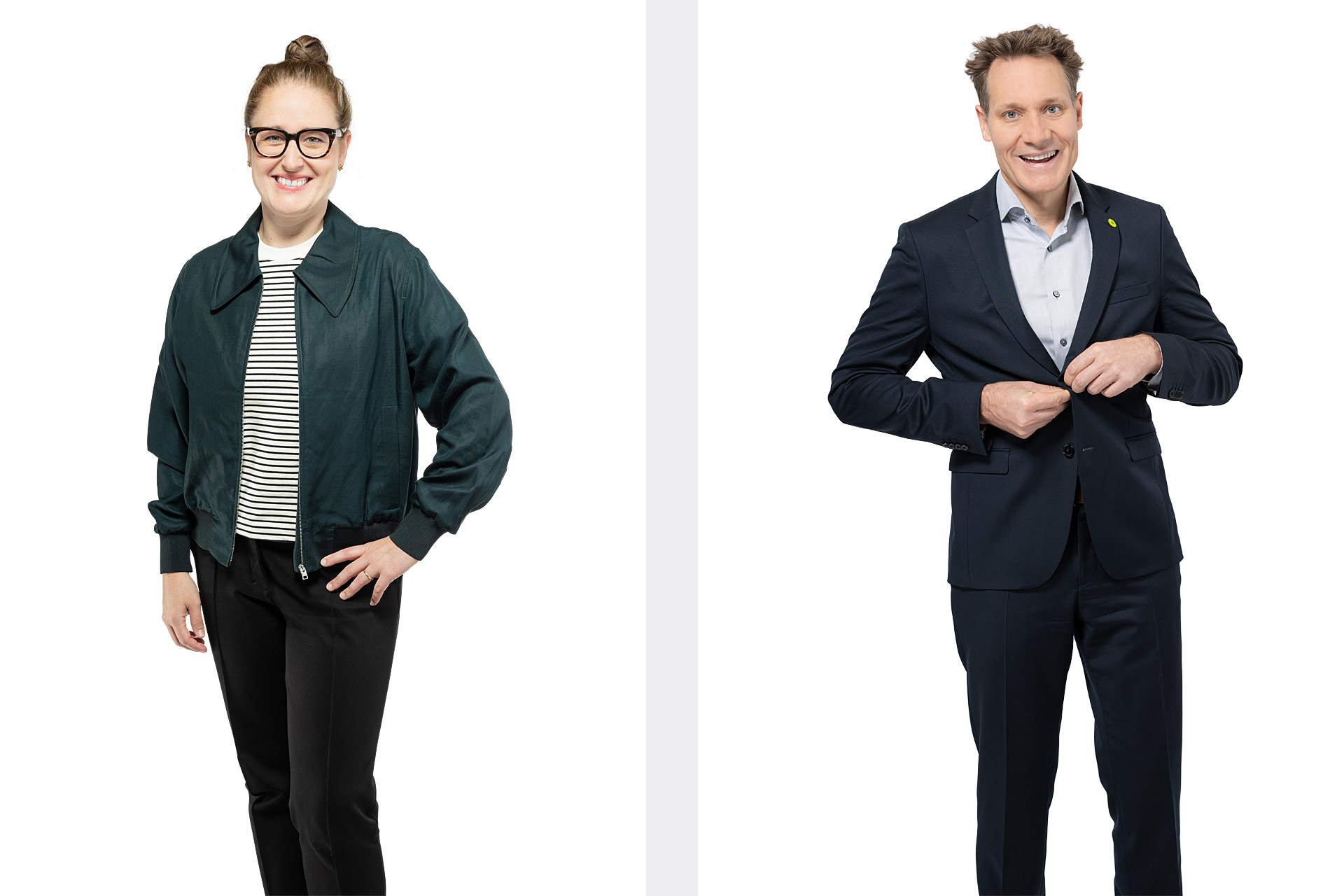 Julia Post und Ludwig Hartmann